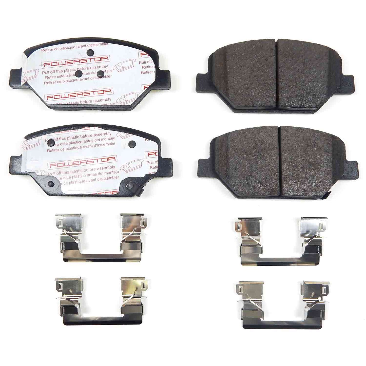 Front Carbon Fiber Ceramic Brake Pads by PowerStop NextGen NXT-1886