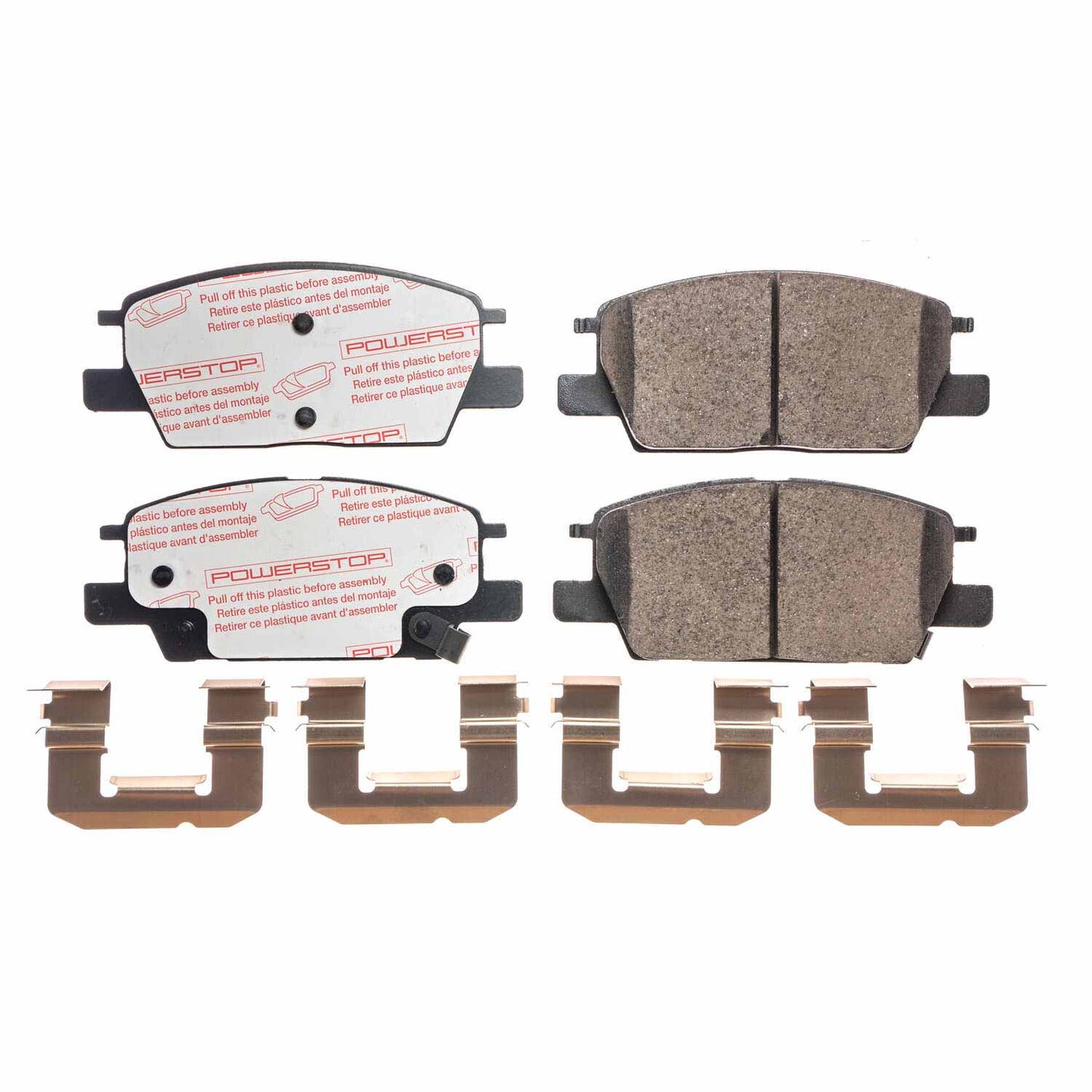 Front Carbon-Fiber Ceramic Brake Pads by PowerStop NextGen NXT-1913