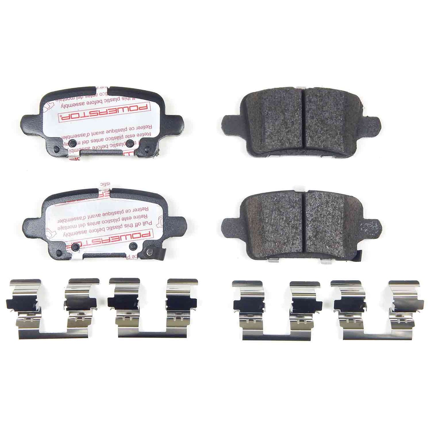 Rear Carbon Fiber Ceramic Brake Pads by PowerStop NextGen NXT-1915