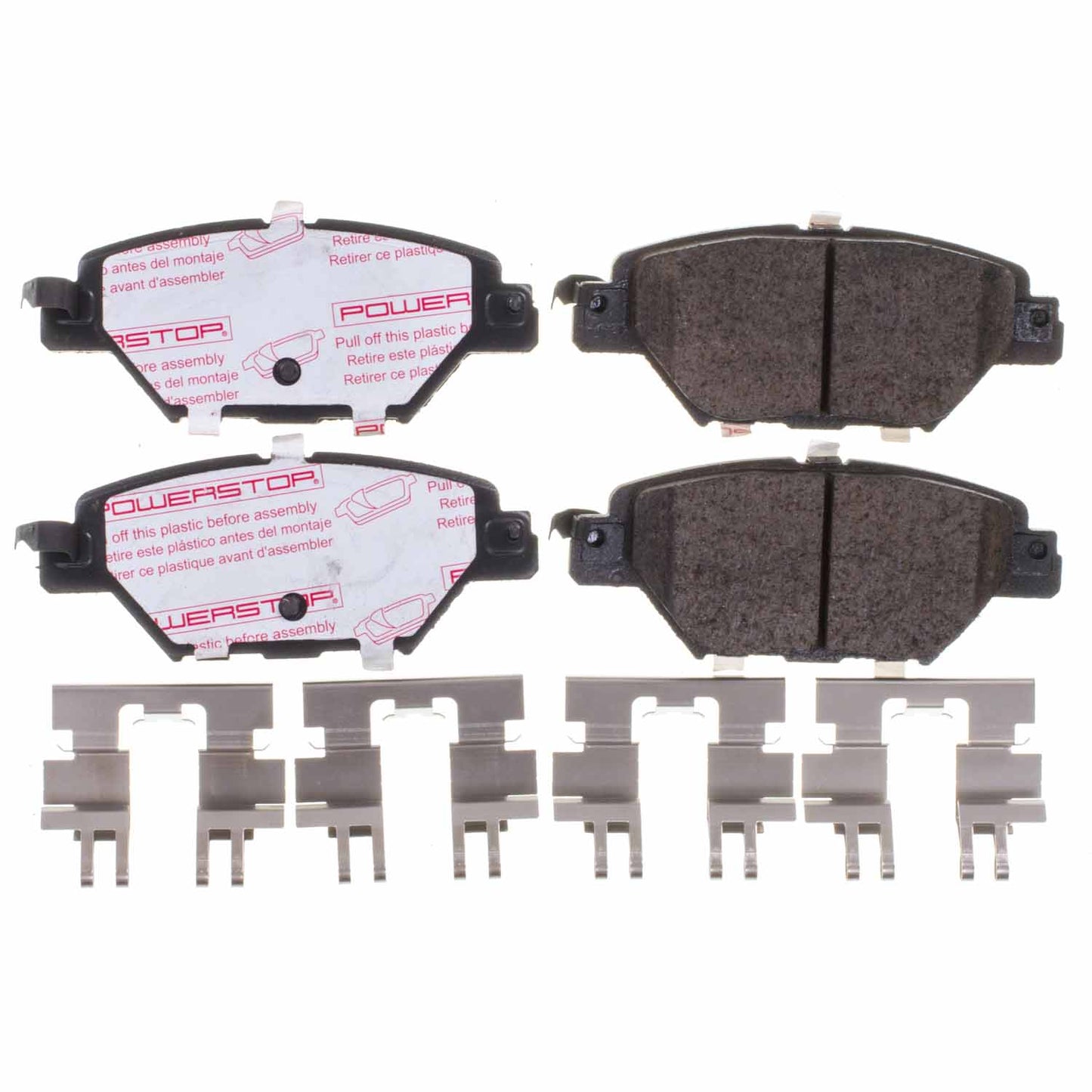 Mazda CX-9 (2016-2023) - Rear Carbon Fiber Ceramic Brake Pads by PowerStop NextGen (NXT-1934)