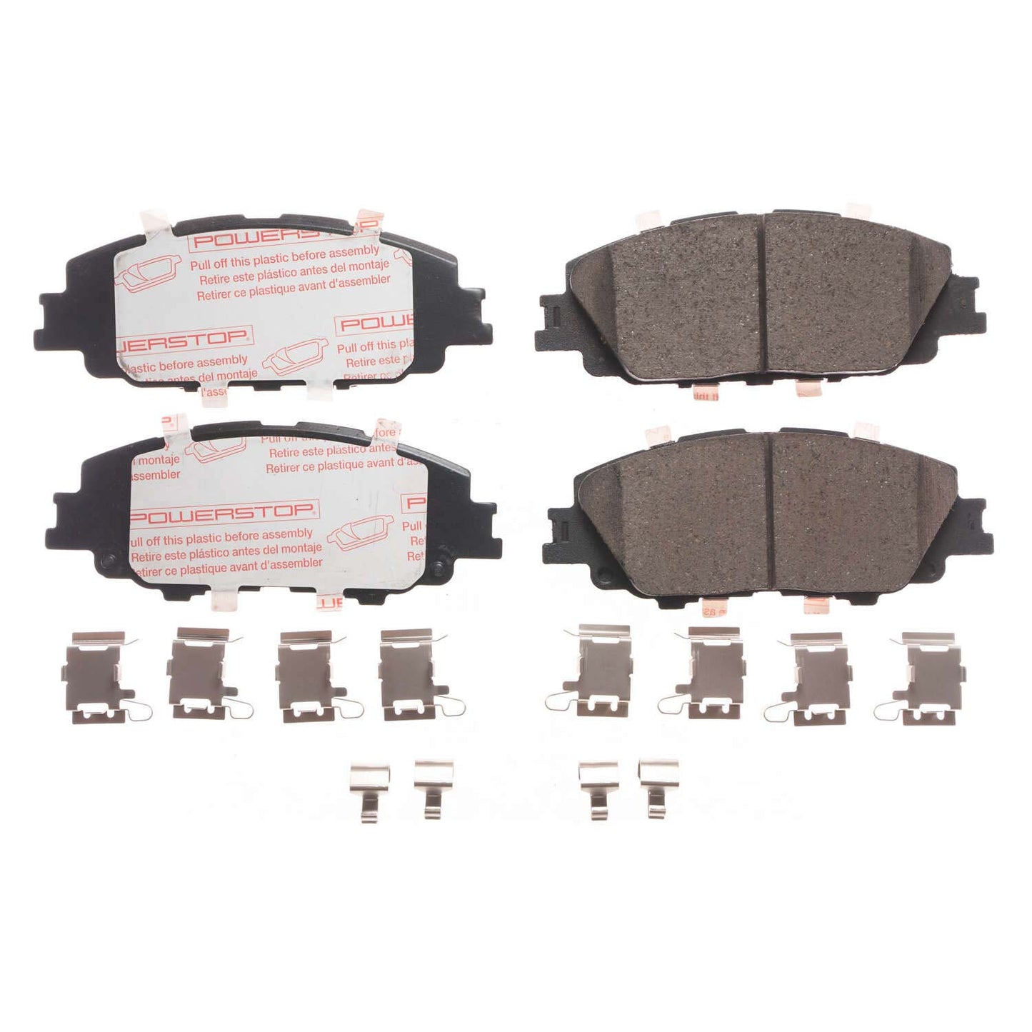 Front Carbon Fiber Ceramic Brake Pads by PowerStop NextGen NXT-2176