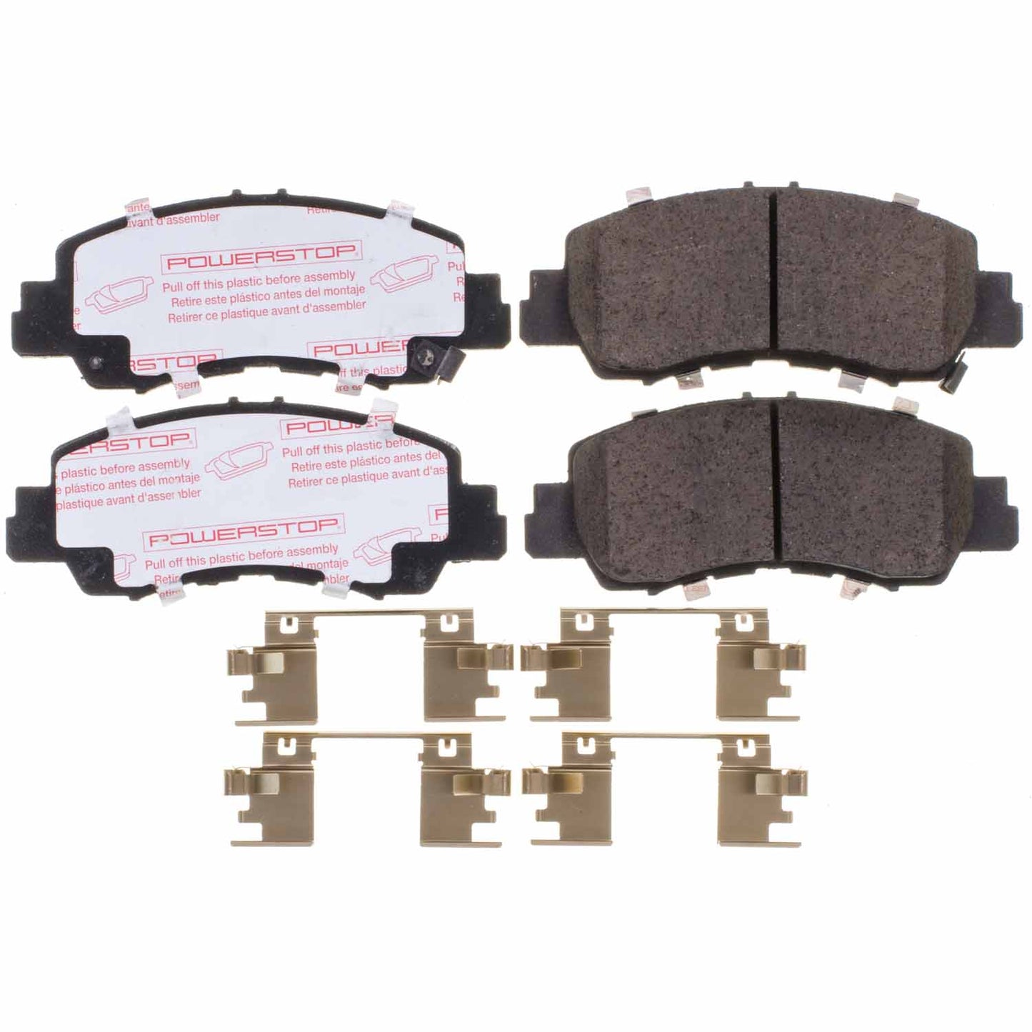 Front Carbon-Fiber Ceramic Brake Pads by PowerStop NextGen NXT-2178