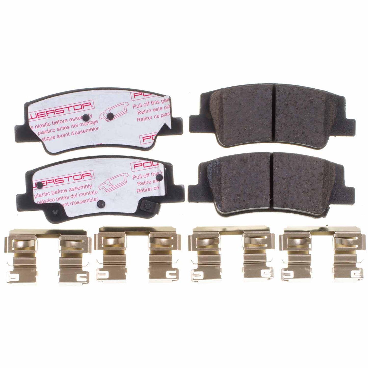 Hyundai Kia - Rear Carbon Fiber Ceramic Brake Pads by PowerStop NextGen (Sonata Tucson K5) (NXT-2299)