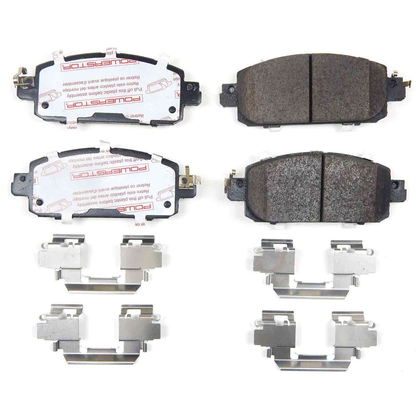 Front Carbon Fiber Ceramic Brake Pads by PowerStop NextGen NXT-2310