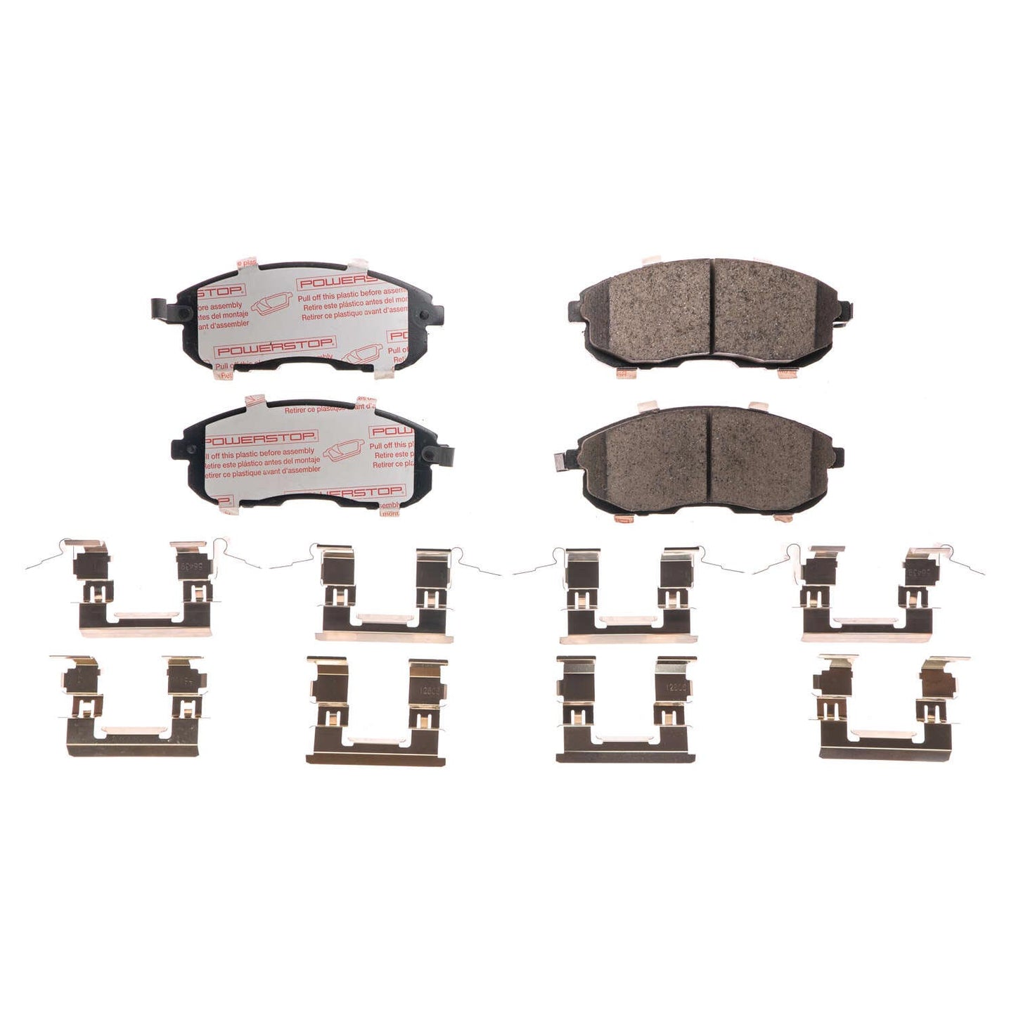 Nissan Infiniti Altima 350Z Juke G35 - Front Carbon Fiber Ceramic Brake Pads by PowerStop NextGen (NXT-815)