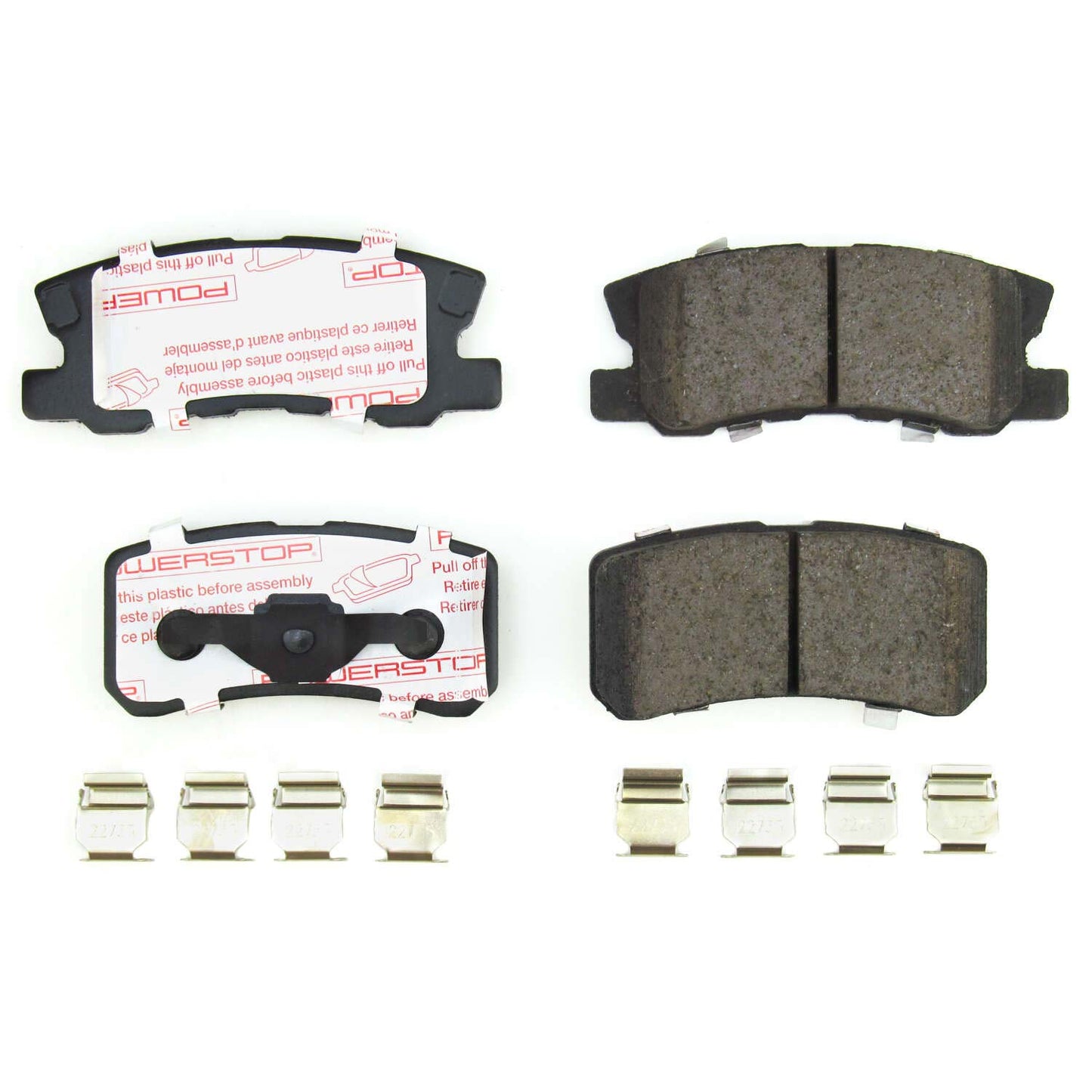 Mitsubishi Chrysler Dodge Jeep - Rear Ceramic Brake Pads by PowerStop NextGen NXT-868