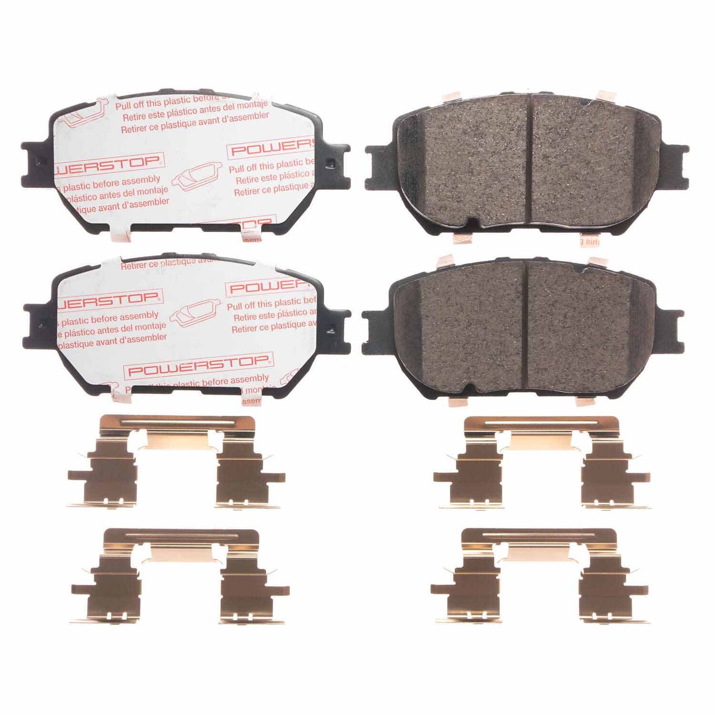 Lexus IS250 Toyota Camry - Front Carbon Ceramic Brake Pads by PowerStop NextGen (IS250C) (NXT-908)