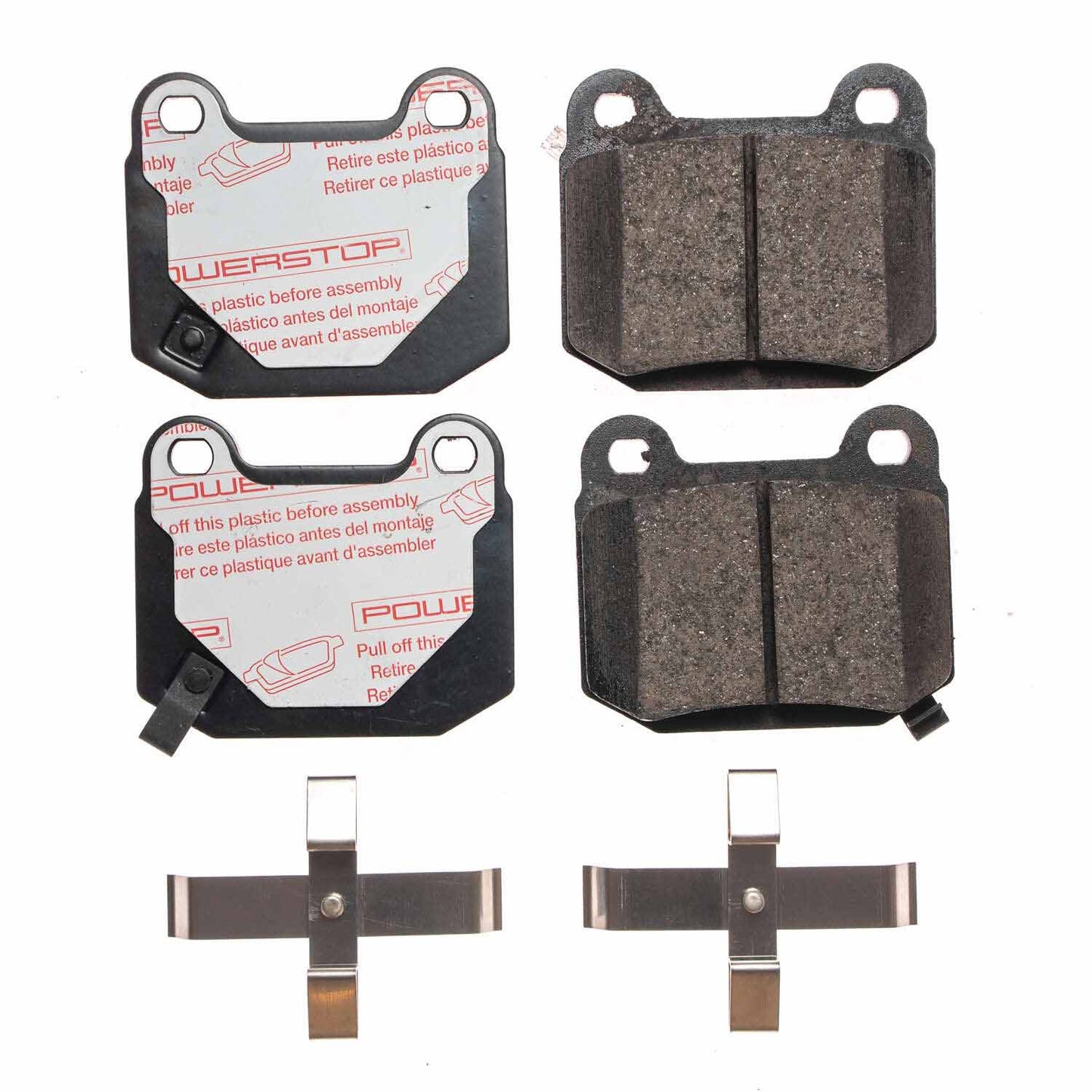 Rear Carbon-Fiber Ceramic Brake Pads by PowerStop NextGen NXT-961