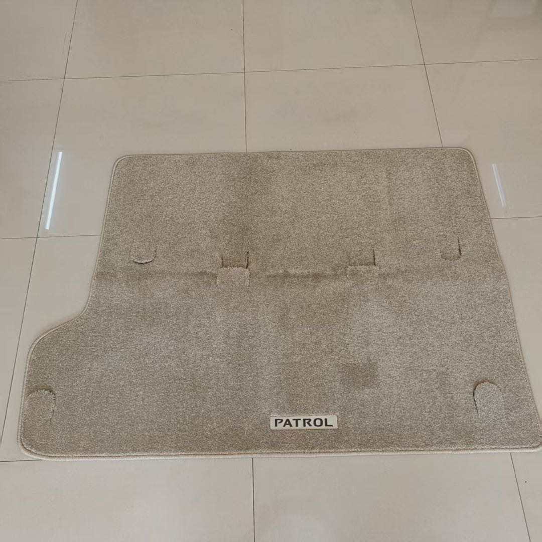 Nissan Patrol Y61 VTC Beige Trunk Floor Mat