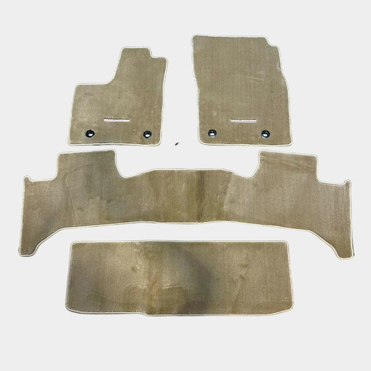 Toyota Land Cruiser LC300 Beige Genuine Floor Mats (No FE Type)
