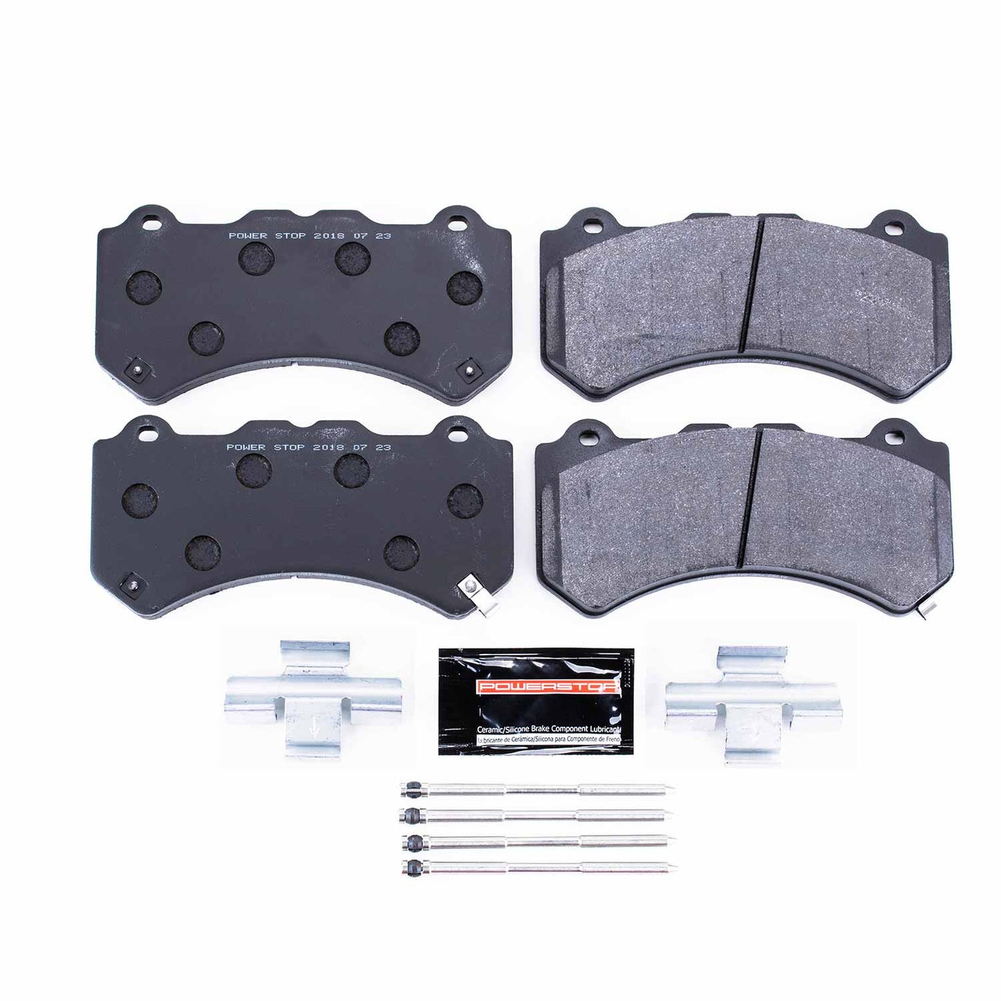 Nissan GTR R35 - Front Carbon Metallic Brake Pads by PowerStop Track Day PST-1382