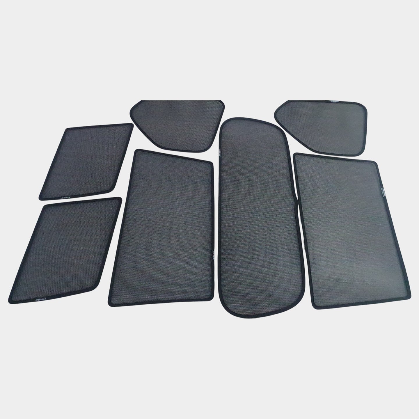 Magnetic Laser Sun Shades Kit - Toyota Prado 2010-2023 (7 pieces)