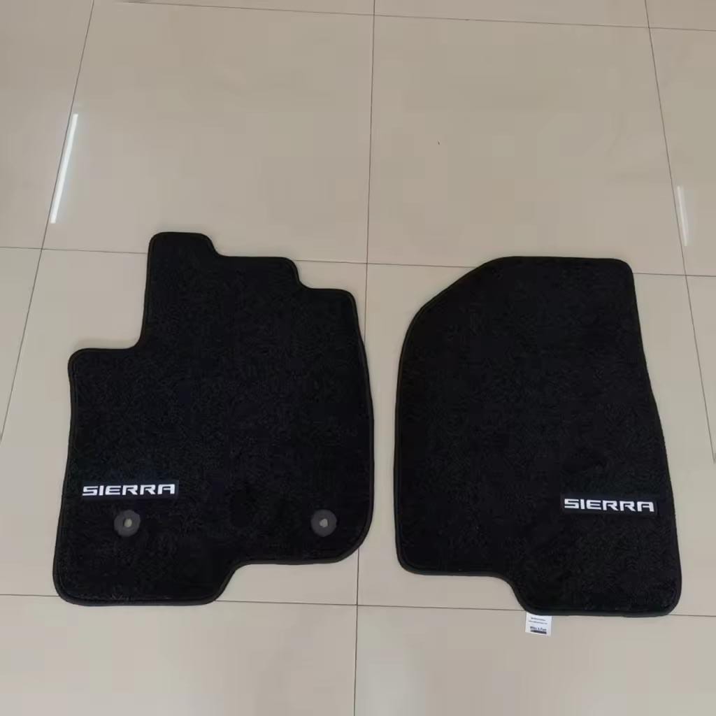 GMC Sierra 2019+ Black Luxury Floor Mats