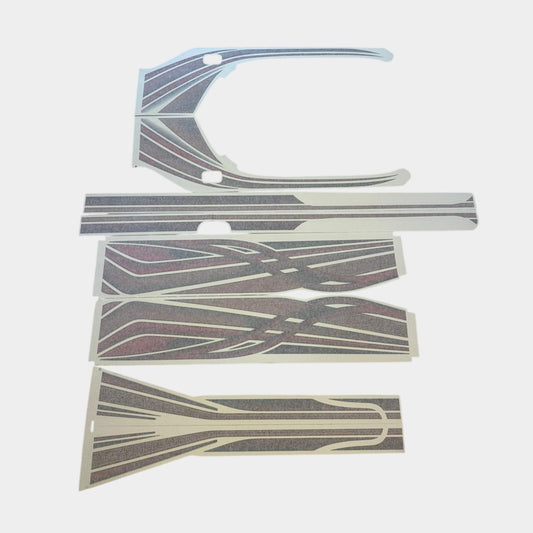 LC79 2019 Double Cab Pickup Side Stripe Stickers - Toyota Land Cruiser LC70