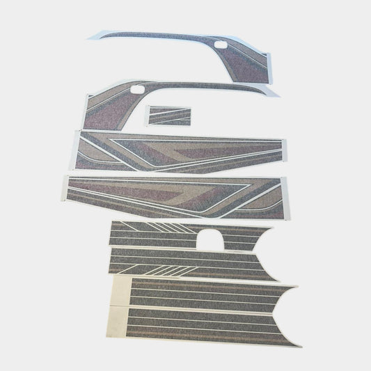LC79 2023 Single Cab Pickup Side Stripe Stickers - Toyota Land Cruiser LC70