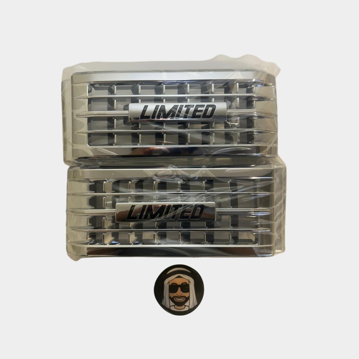 Chrome Air Vents Set (Limited) - Toyota Land Cruiser LC70 Pickup