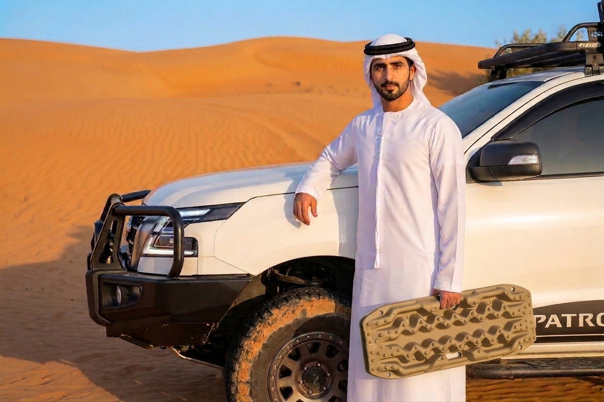 Ironman 4x4 Reco-Traks Off-Road Recovery Boards (Desert Sand / Beige Pair)