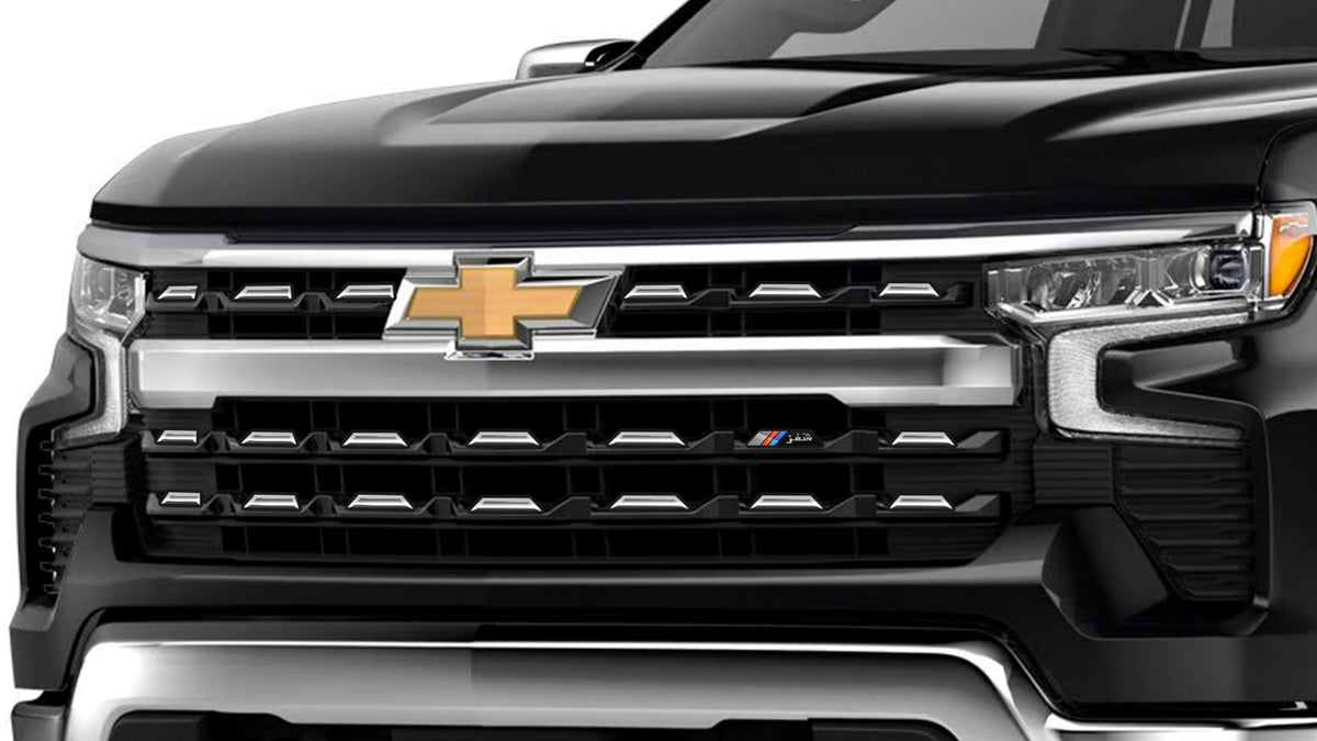 Chafar Edition Front Grille Inserts - Chevrolet Silverado