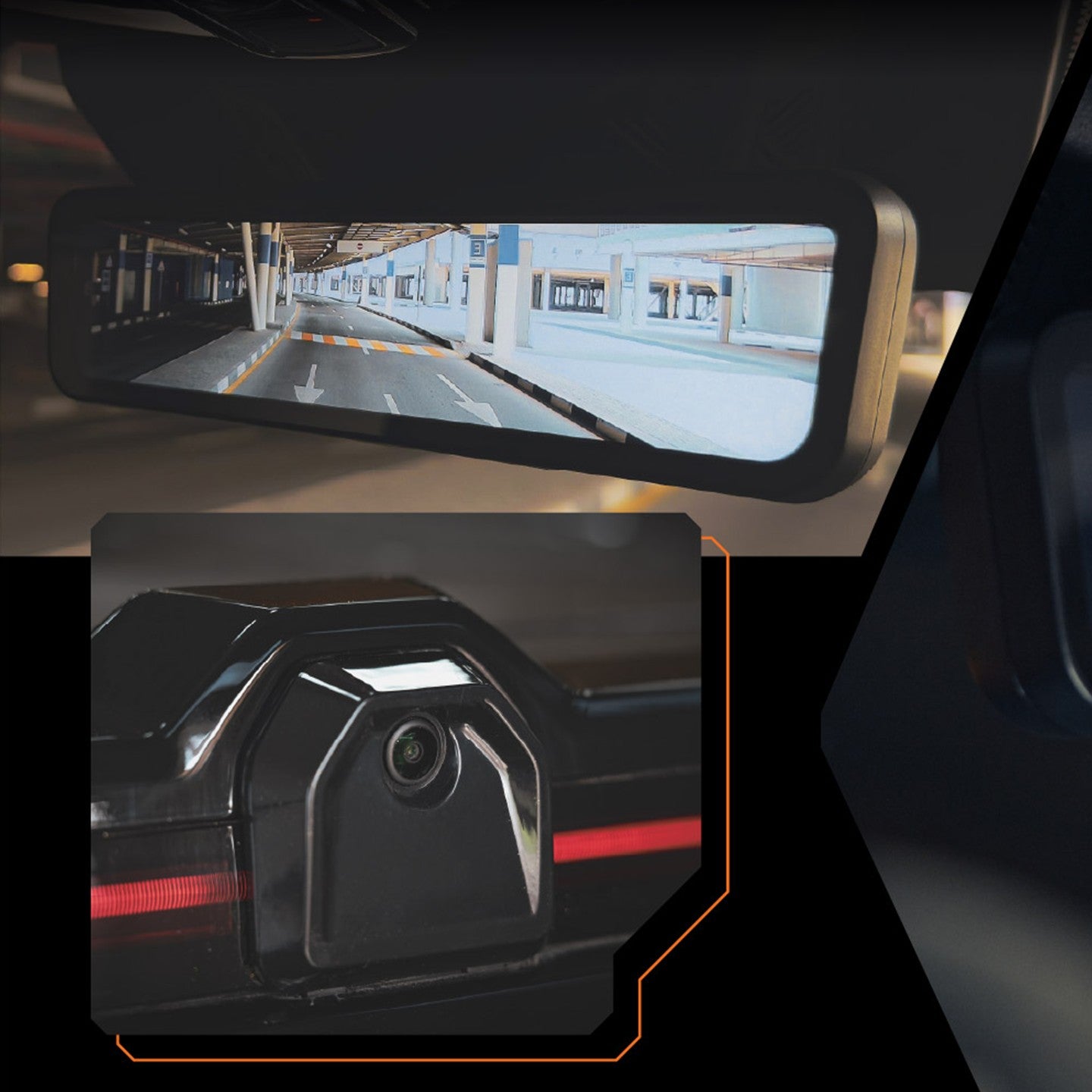 Electronic Rear View Mirror - Jetour T2
