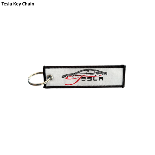 Tesla Key Chain