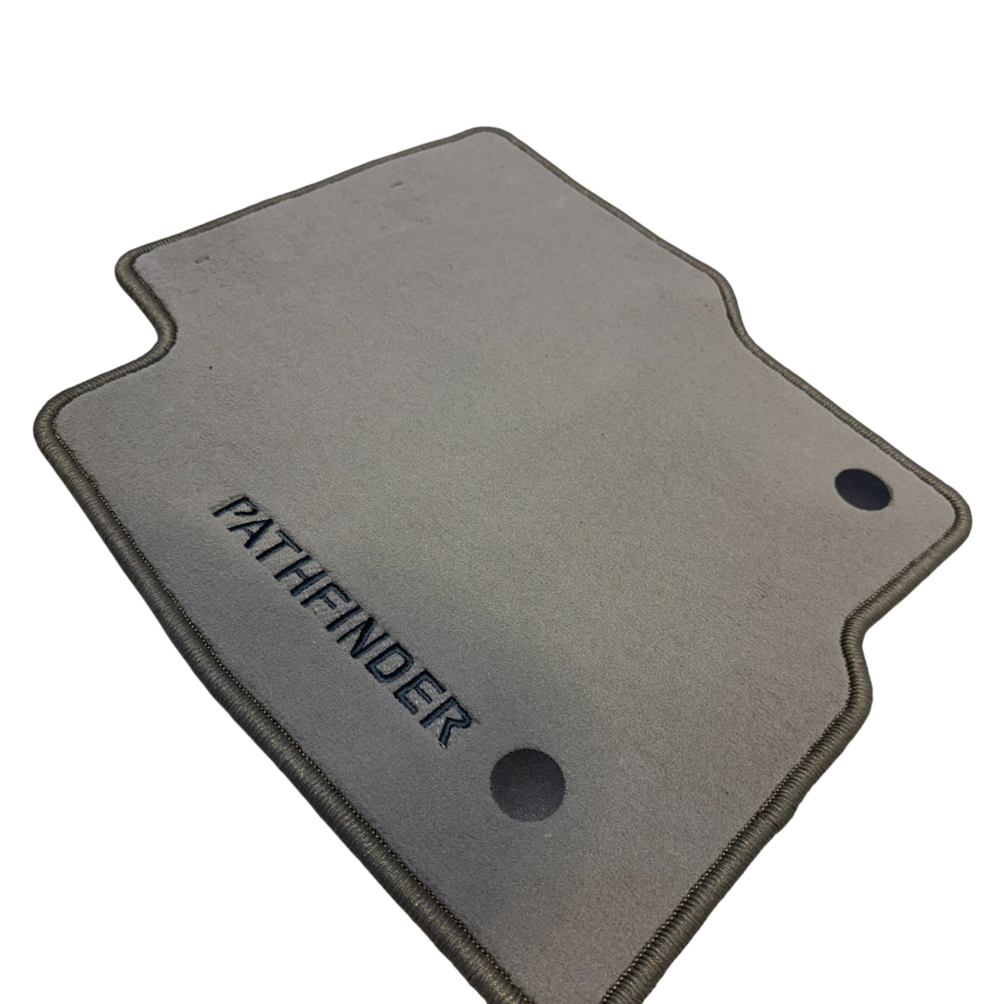 Nissan Pathfinder 2005-2012 Ash Grey Floor Mats with Logo (5 pieces)