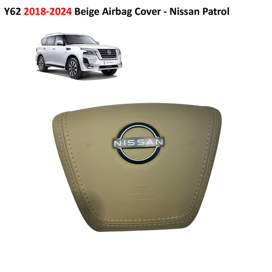 Y62 2018-2024 Beige Airbag Cover - Nissan Patrol