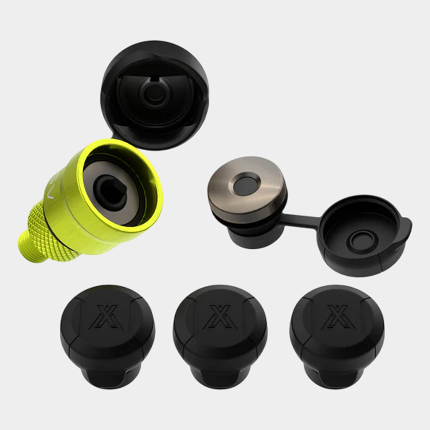 NSV MAX MAGFLATE - Magnetic Quick-Connect Tyre Inflation Adapter