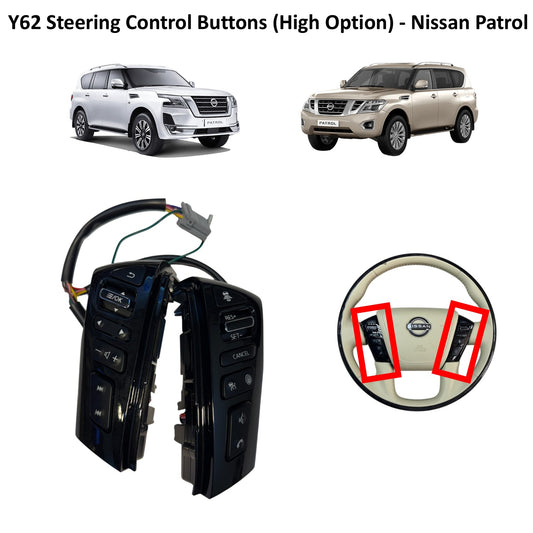 Y62 Steering Control Buttons (High Option) - Nissan Patrol