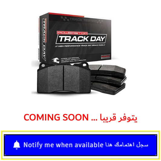 Nissan GTR R35 - Rear Carbon Metallic Brake Pads by PowerStop Track Day PST-1383