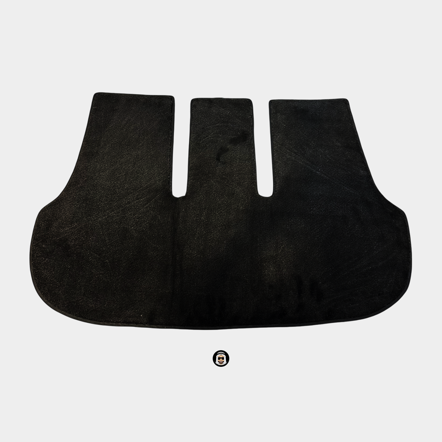 Black Rear Trunk Floor Mat – Toyota Fortuner (2015–2024)