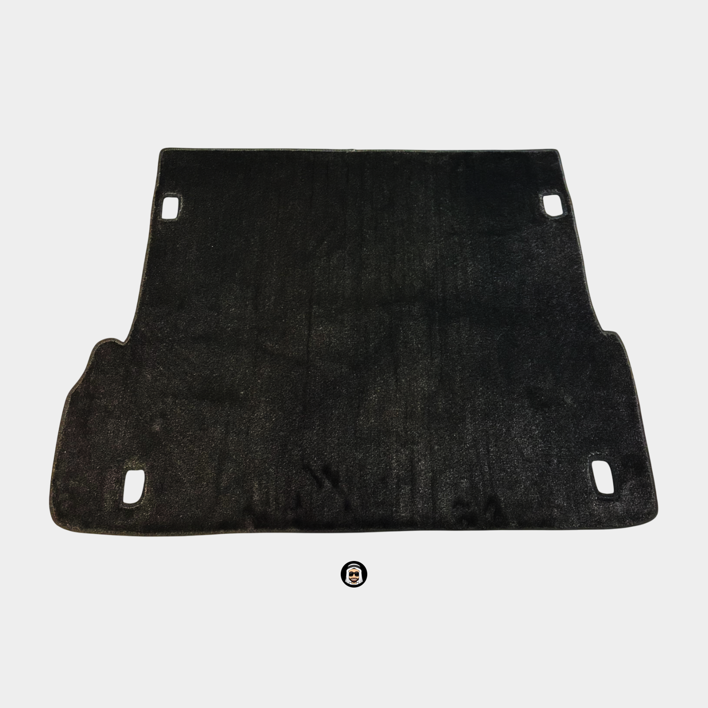 Black Rear Trunk Floor Mat – Toyota Prado (2010–2024)