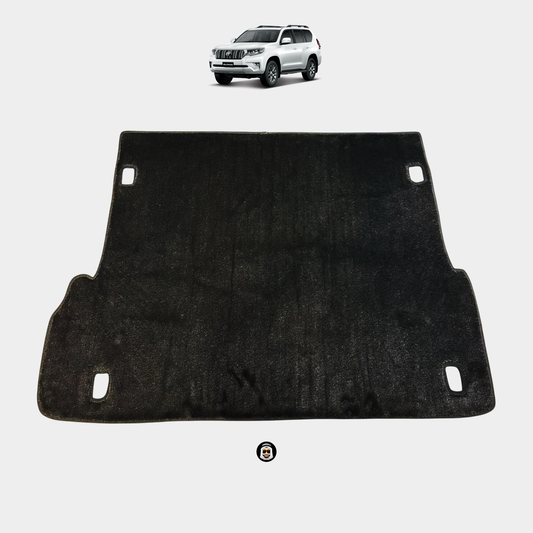 Black Rear Trunk Floor Mat – Toyota Prado (2010–2024)