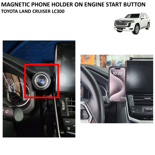 Magnetic Phone Holder - Toyota Land Cruiser LC300