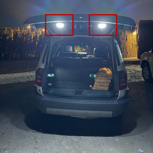 Tailgate Camping and Emergency Lights - Toyota Prado LC250
