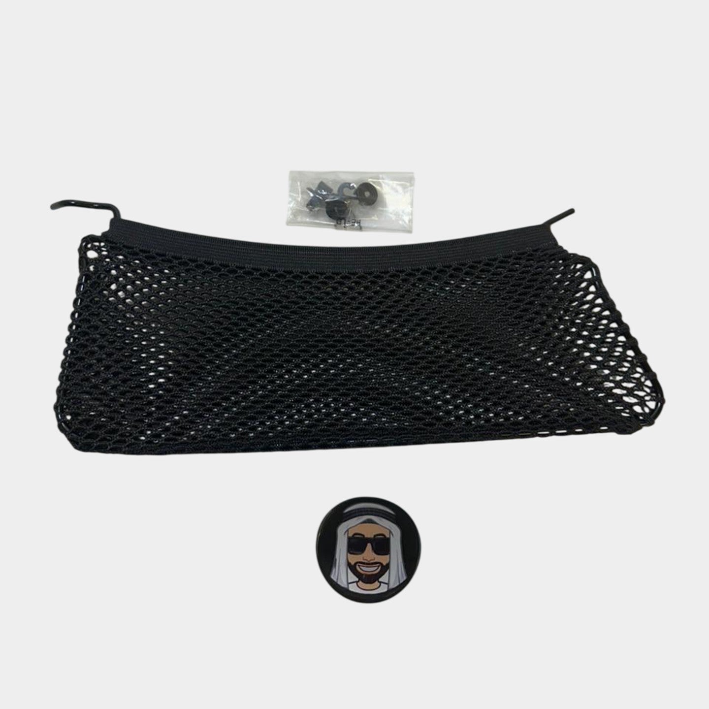 Rear Cubby Mesh Net - Prado LC250