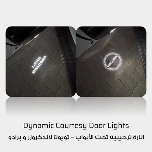 Dynamic Courtesy Door Lights - Toyota LC300 and LC250