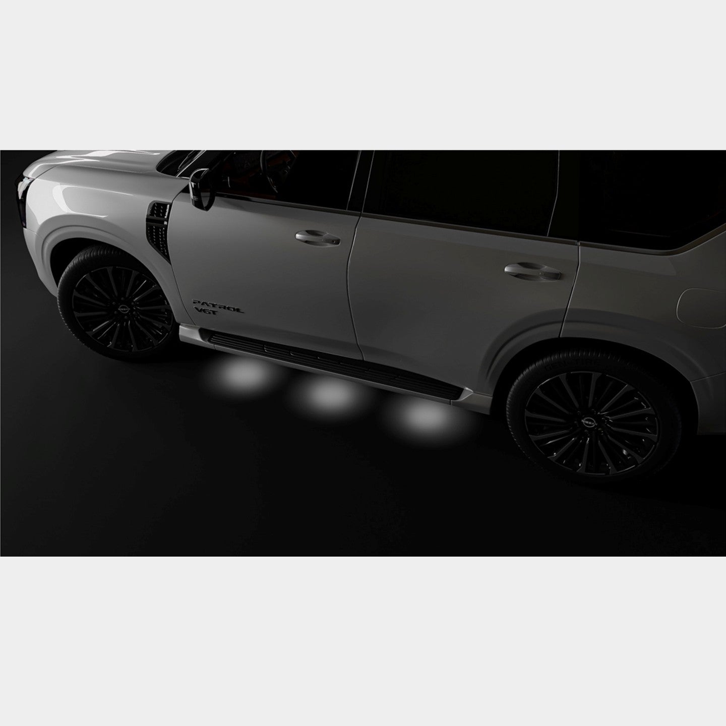 Nissan Patrol Y63 LED Underbody Light Kit - Pure White (6-Pod System)