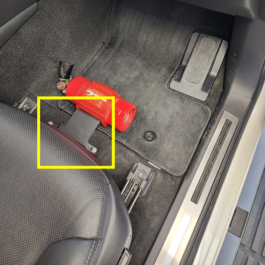 Fire Extinguisher Bracket for Toyota Land Cruiser LC300 and Lexus LX600