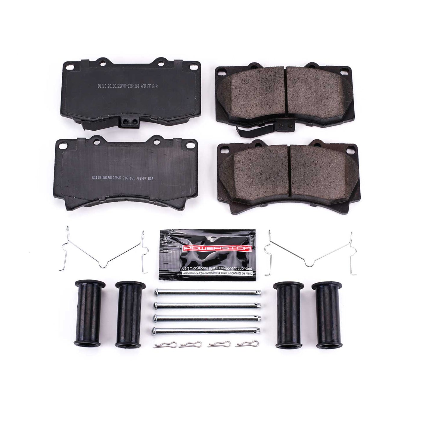 Front Carbon Fiber Ceramic Brake Pads by PowerStop NextGen NXT-1119