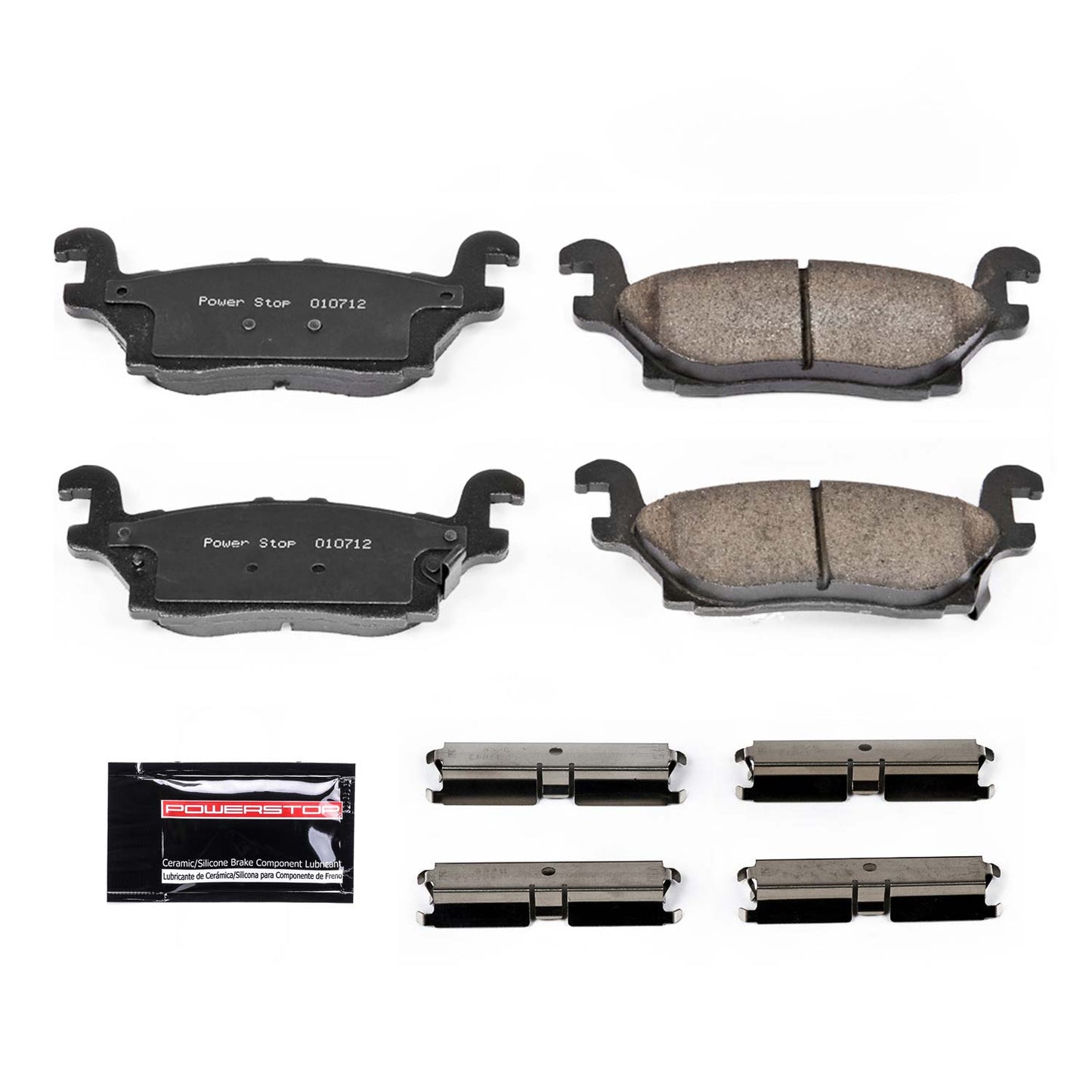 Rear Carbon Fiber Ceramic Brake Pads by PowerStop NextGen NXT-1120