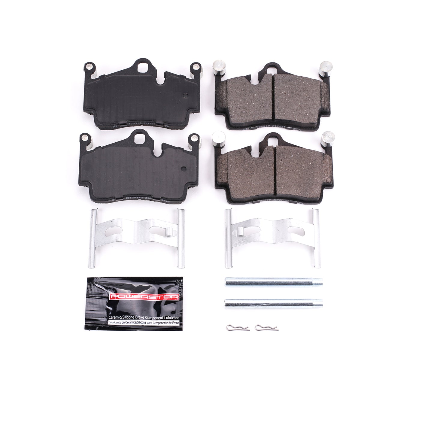 Rear Carbon Ceramic Brake Pads by PowerStop Extreme Z26-1134