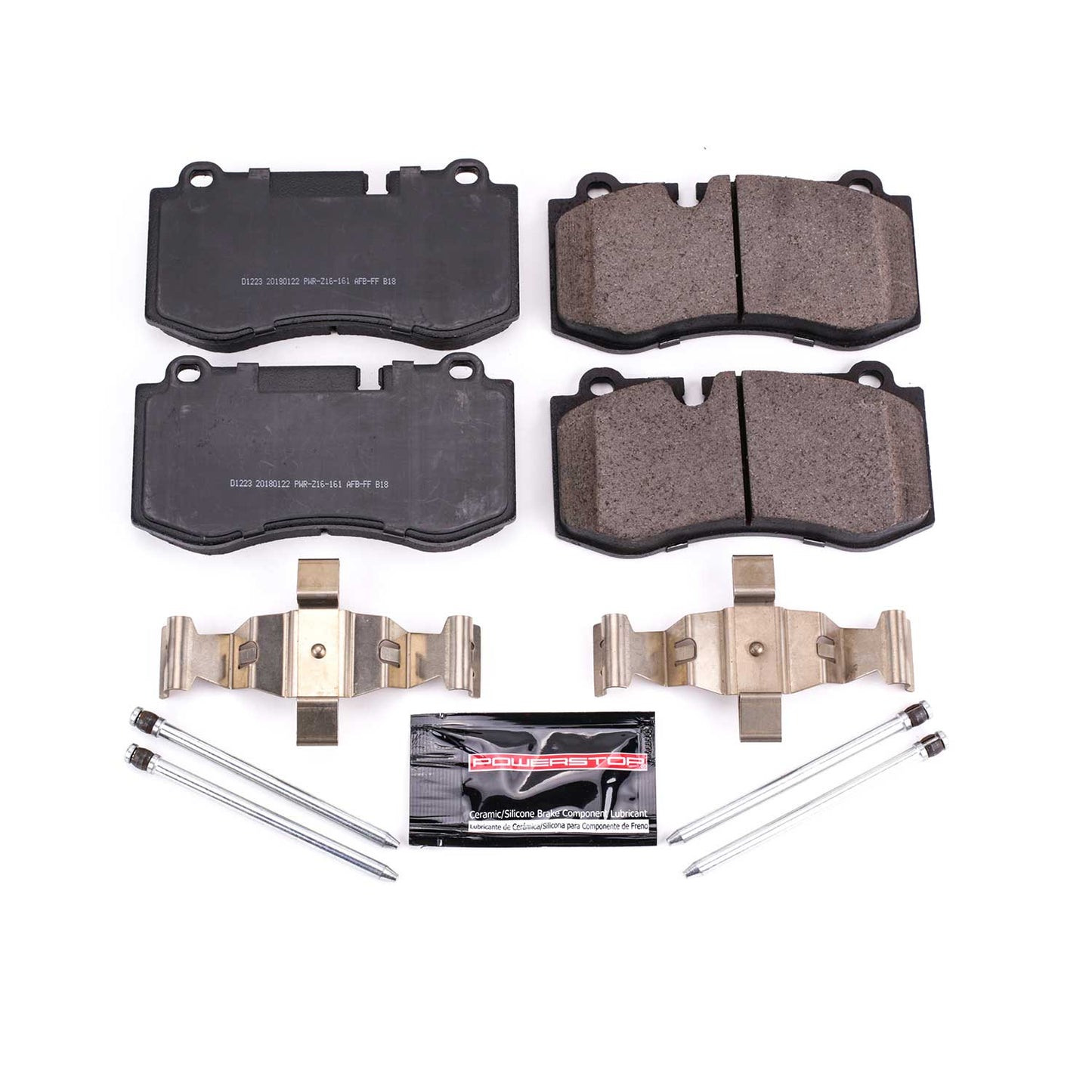 Front Carbon Fiber Ceramic Brake Pads by PowerStop NextGen NXE-1223