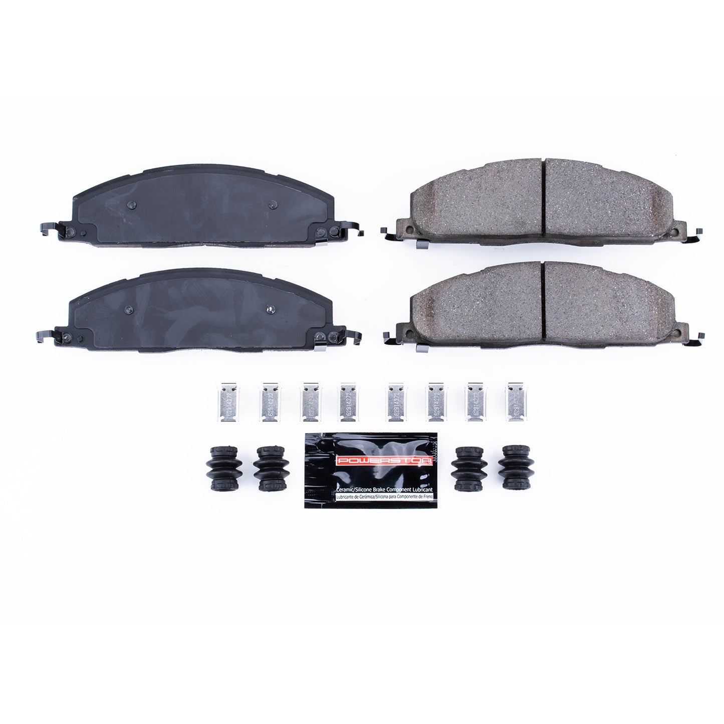 Rear Carbon-Fiber Ceramic Brake Pads by PowerStop NextGen NXT-1400
