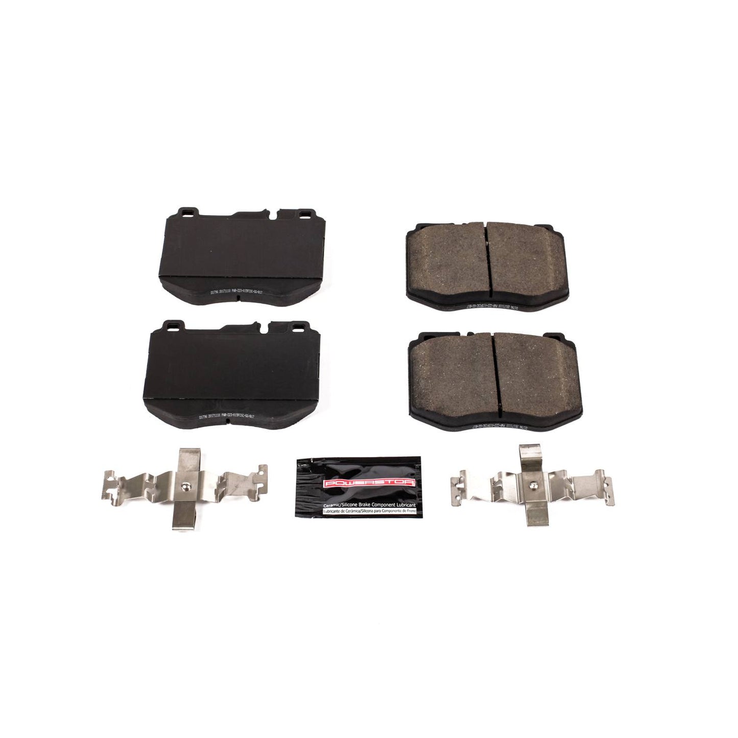 Front Carbon Fiber Ceramic Brake Pads by PowerStop NextGen NXE-1796