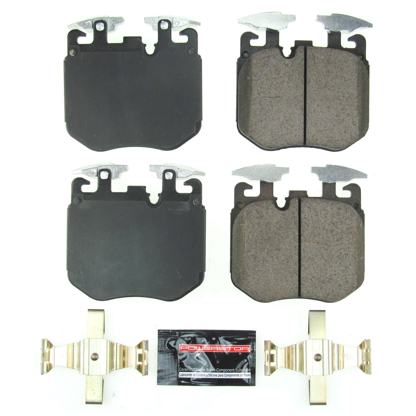 Front Carbon Fiber Ceramic Brake Pads by PowerStop Evolution Sport Z23-1868