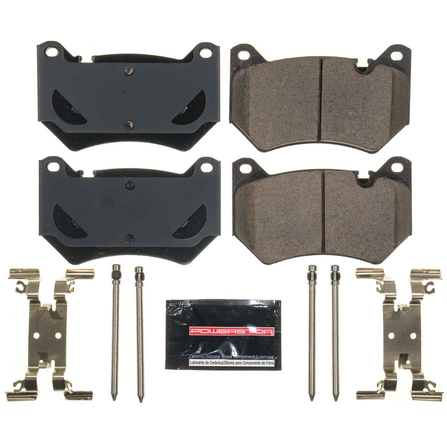 Front Carbon Fiber Ceramic Brake Pads by PowerStop NextGen NXE-2139