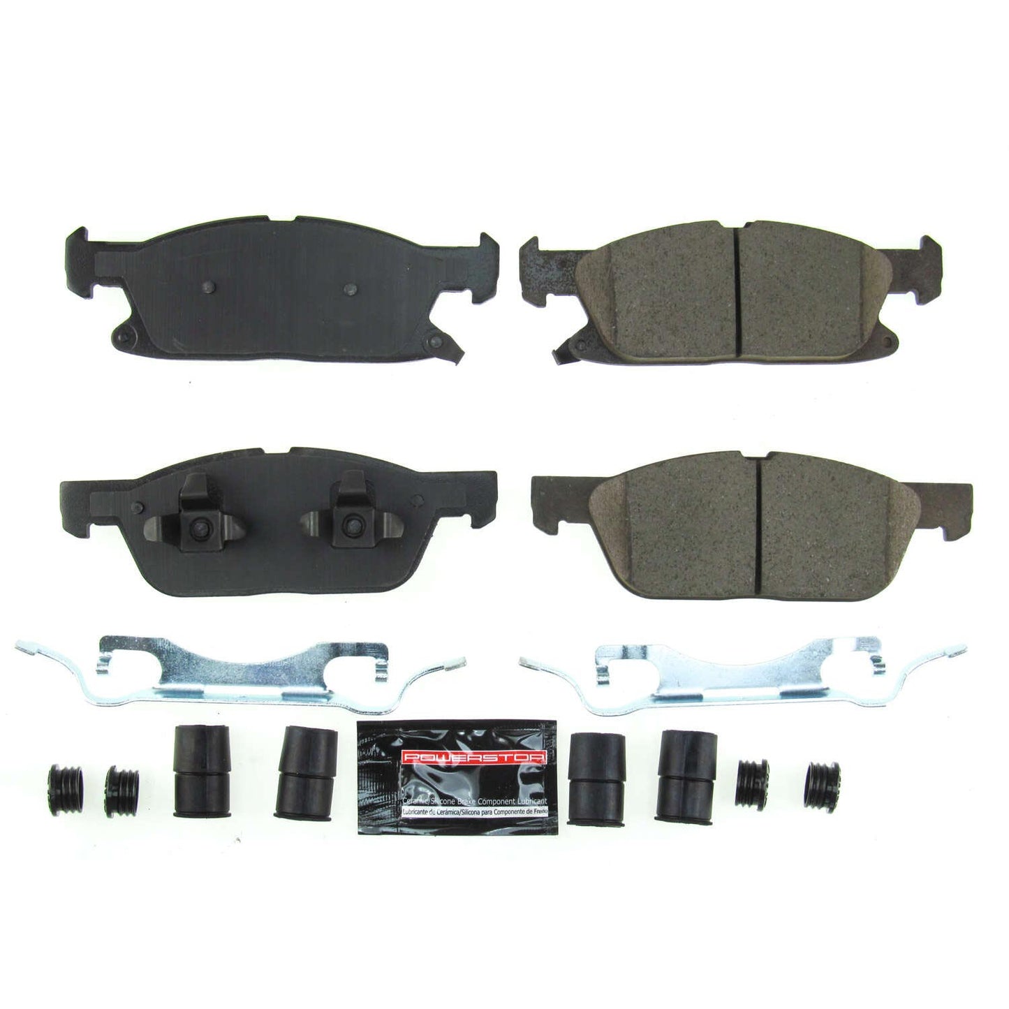 Front Ceramic Brake Pads by PowerStop Evolution Plus for Ford Edge ST & Lincoln Nautilus 2.7L AWD (2019–2024) (Z23-2180)
