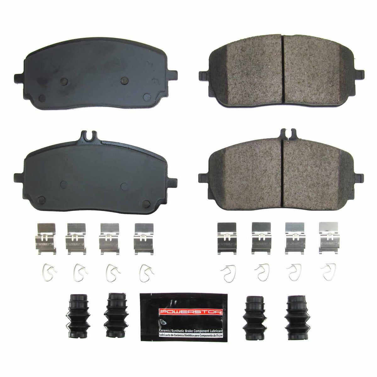 Front Carbon Fiber Ceramic Brake Pads PowerStop Evolution Sport Z23-2209