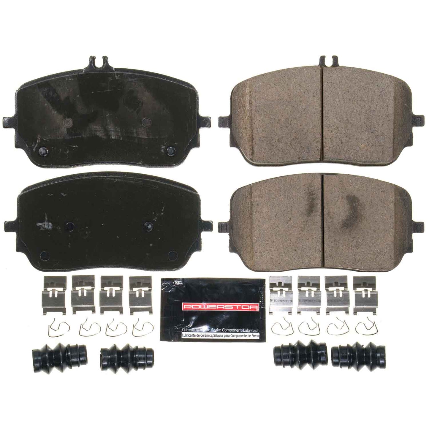 Front Carbon-Fiber Ceramic Brake Pads Mercedes GLE GLS by PowerStop Extreme Z26 (Z26-2237)
