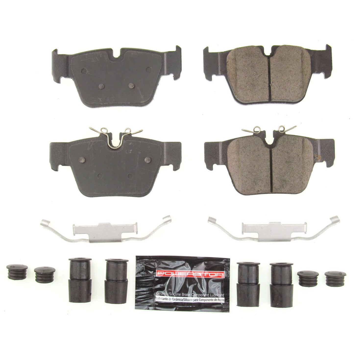 Rear Carbon Fiber Ceramic Brake Pads by PowerStop NextGen NXE-2240